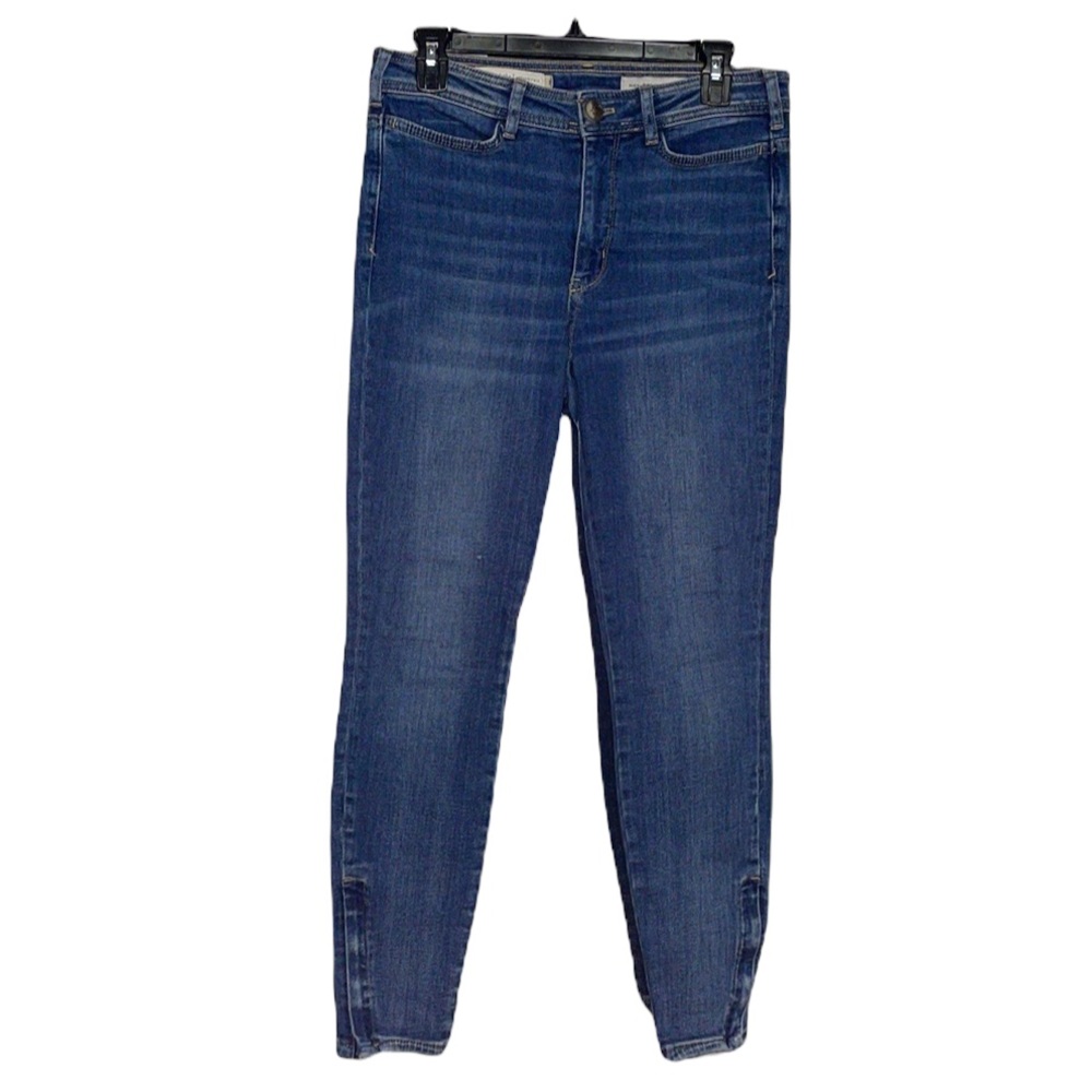Anthropology High Rise Skinny Jeans - Blue - Size 28